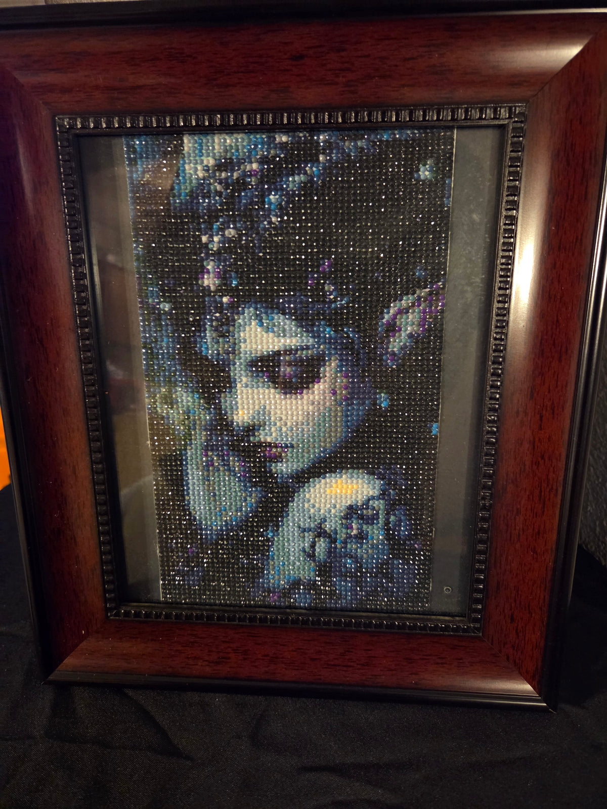 Fairy in brown frame