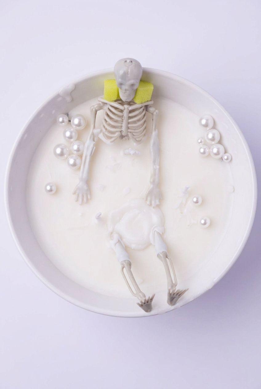 Bathing Skeleton – Lemon Sage