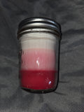 Valentine mason jar candle